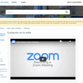 Grabación de reuniones de Zoom en dispositivos móviles