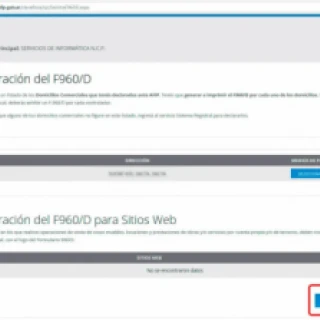 Generación de F960 para su sitio web