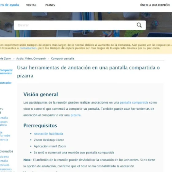 Comparte y anota en dispositivos móviles