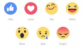 Facebook Reactions, nuevas valoraciones para las publicaciones