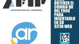 Cómo obtener el Código QR del F960/D de la AFIP y poder insertarlo en su sitio web