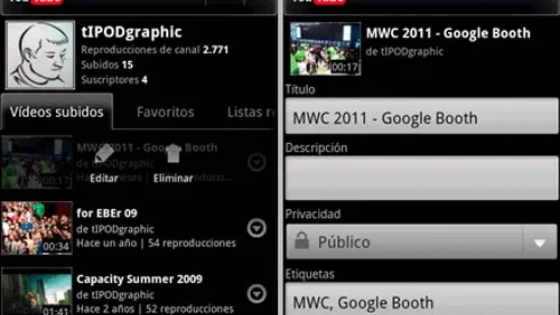 Youtube actualiza su interfaz para Android
