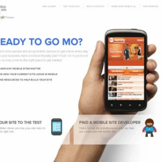 Go-Mo, una iniciativa de Google para fomentar el desarrollo de sitios web para móviles