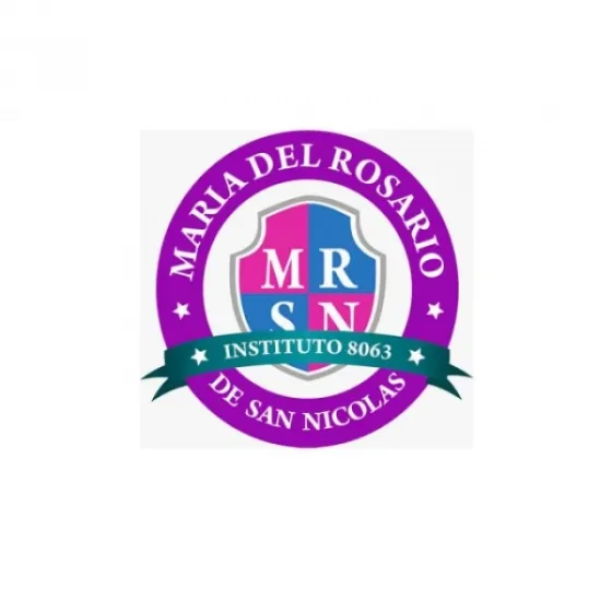 Logo Colegio María del Rosario de San Nicolás en Argentina